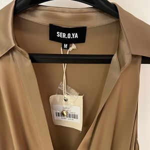 Ser.O.Ya NYC Shea Dress in Natural Size Medium. Never been worn! New with tags.